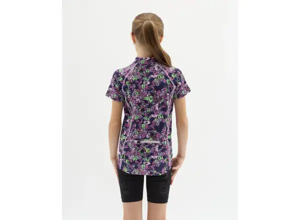 Silvini Scrivia kids jersey short sleeve Blush/Green