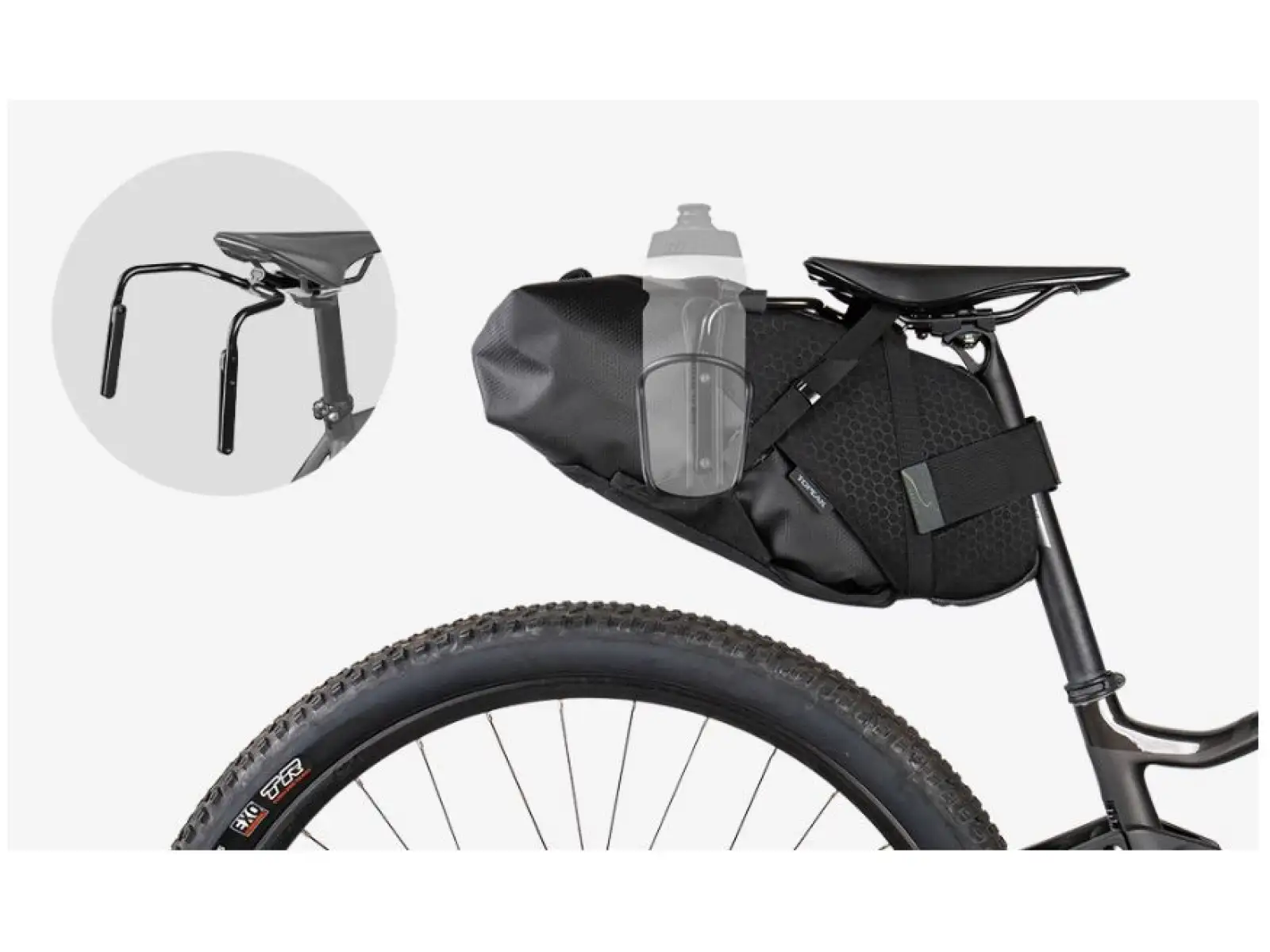 Topeak BackLoader X saddlebag 15 l black