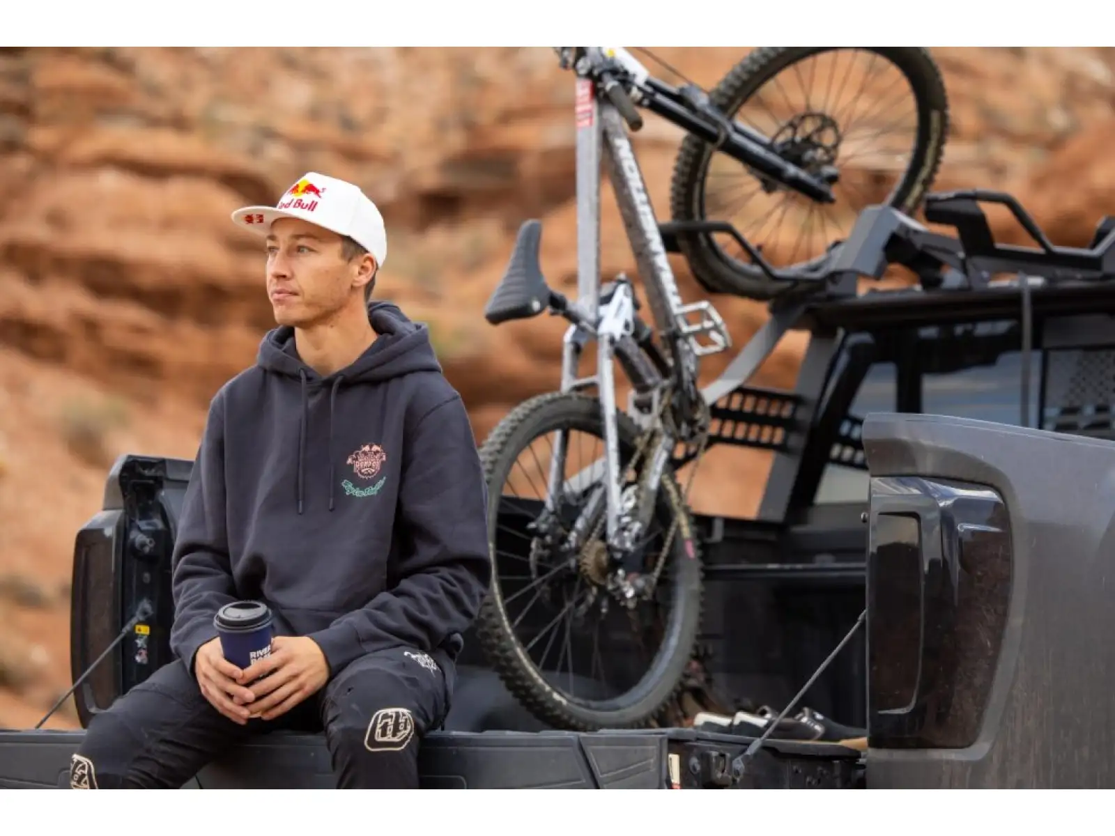 Troy Lee Designs x Redbull Rampage Intergalactic hoodie Coal