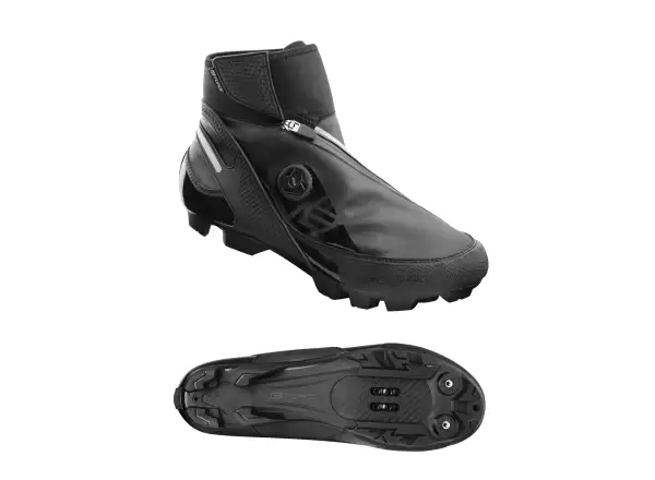 Force Glacier winter MTB men's cycling shoes black