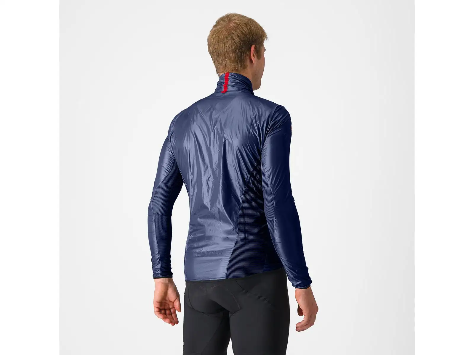 Castelli Aria Shell men's jacket Belgian Blue