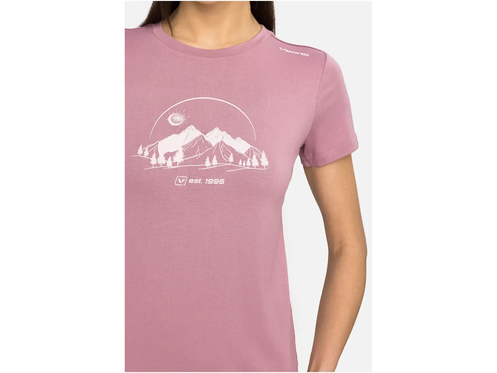 Viking Lenta Lady women's T-shirt short sleeve Pink/Fuchsia