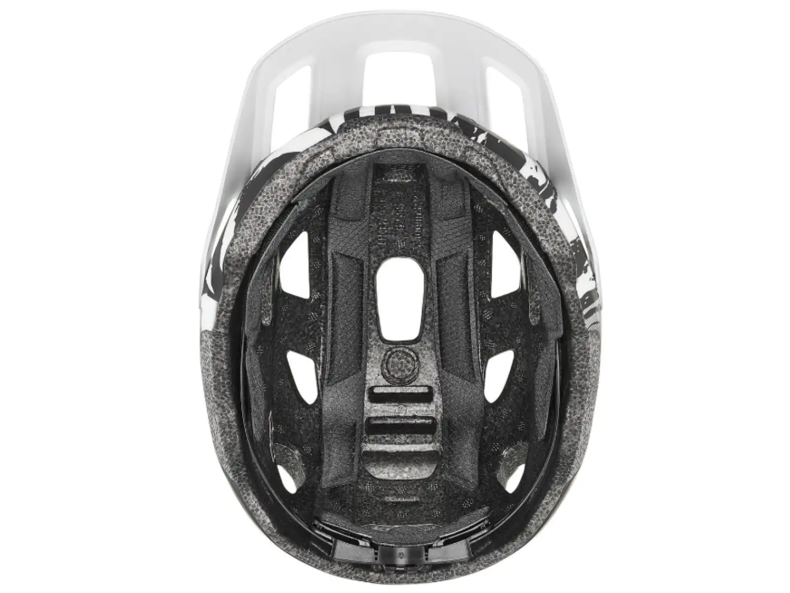 Uvex React Jr. children's helmet White/Black Matt