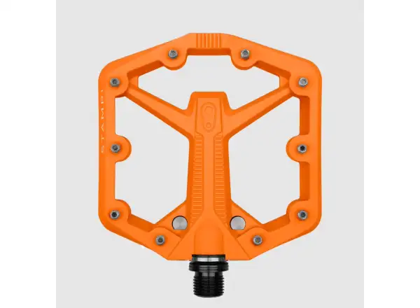 Crankbrothers Stamp 1 Small Gen 2 platform pedals orange