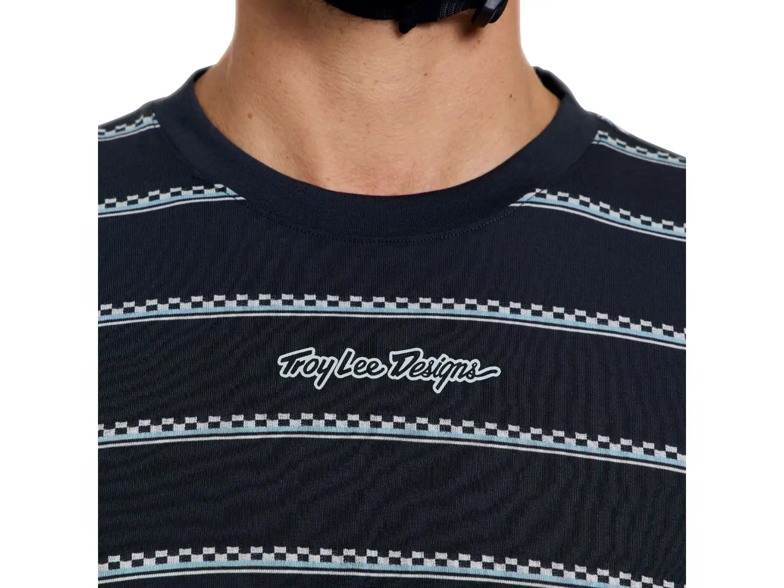 Troy Lee Designs Skyline Ride men's jersey short sleeve Checked Out Carbon