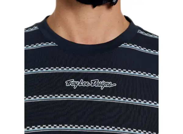 Troy Lee Designs Skyline Ride men's jersey short sleeve Checked Out Carbon
