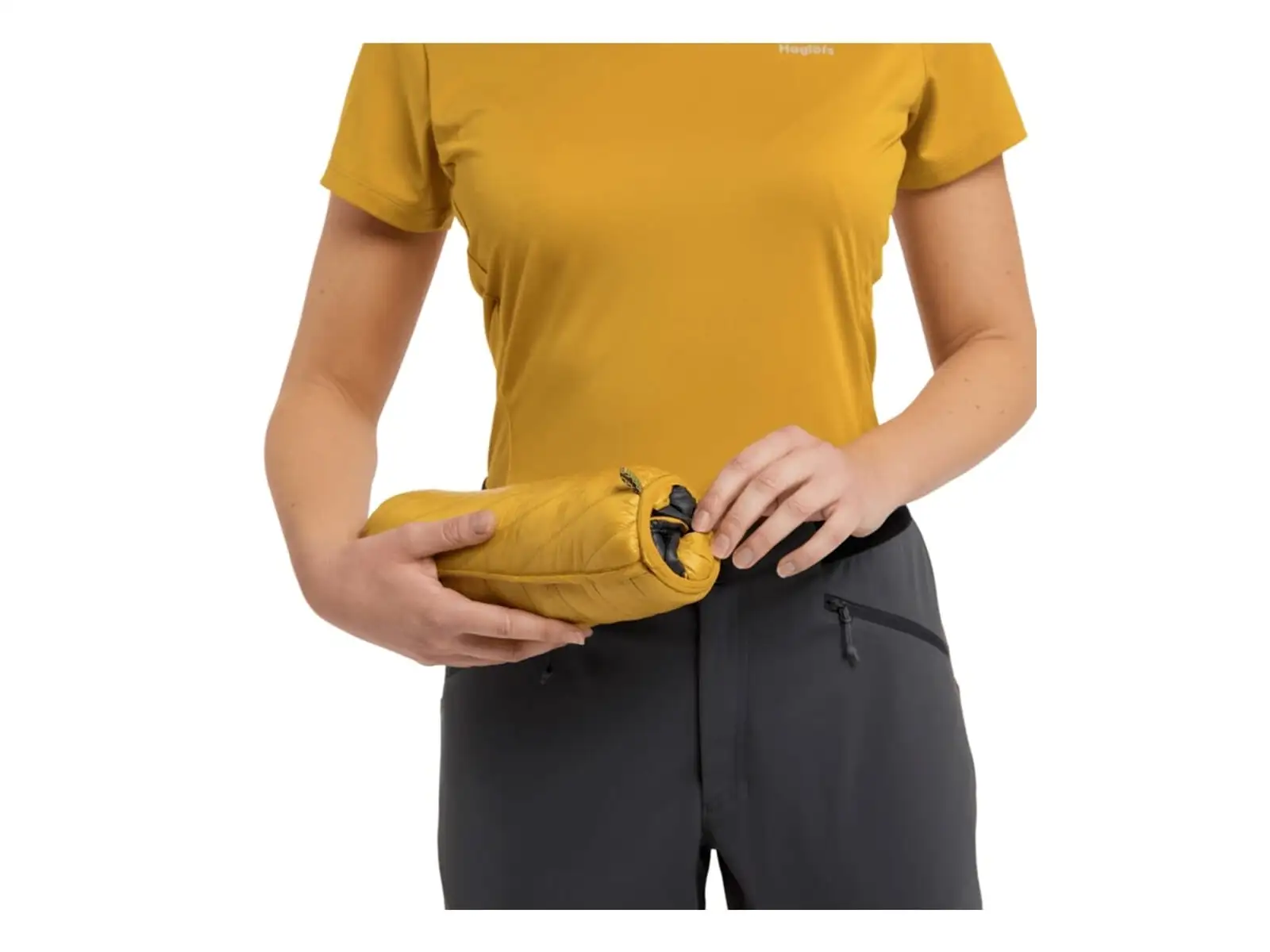 Haglöfs L.I.M Mimic W women's jacket yellow/pink