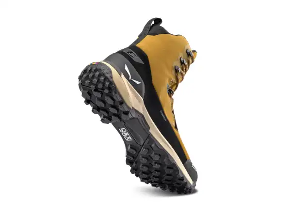 Salewa Puez Winter Mid PTX men's shoes Golden Brown / Black
