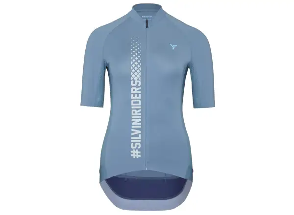 Silvini Mazzana women's jersey short sleeve Blue