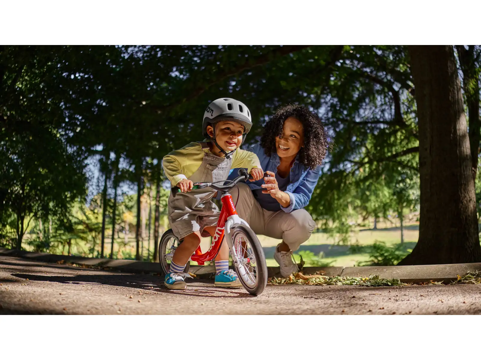 Woom GO 1 Hot Pink 12 children's balance bike
