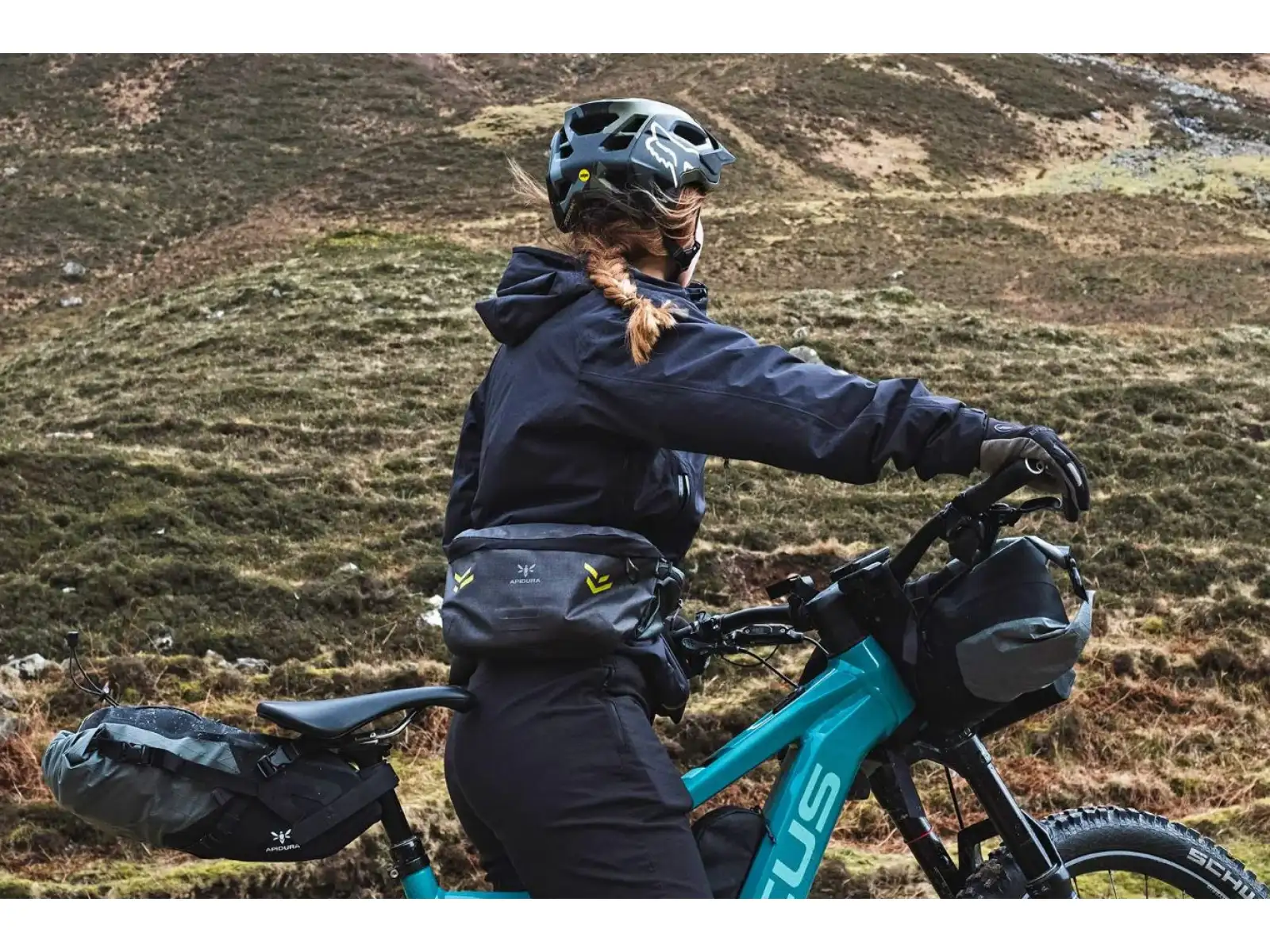 Apidura Backcountry saddle bag 10 l black/grey