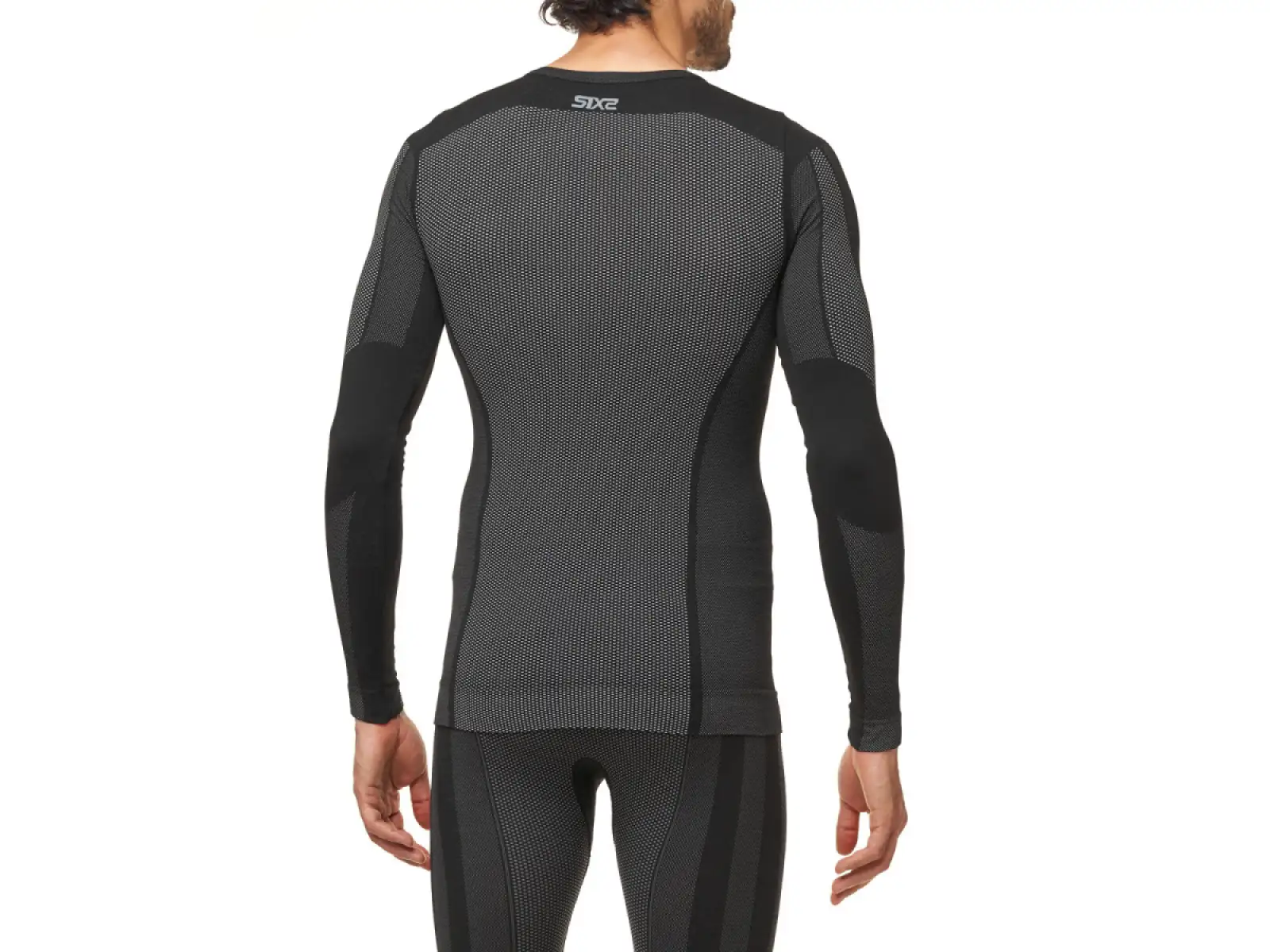 SIXS TS1 V2 functional shirt long sleeve carbon black