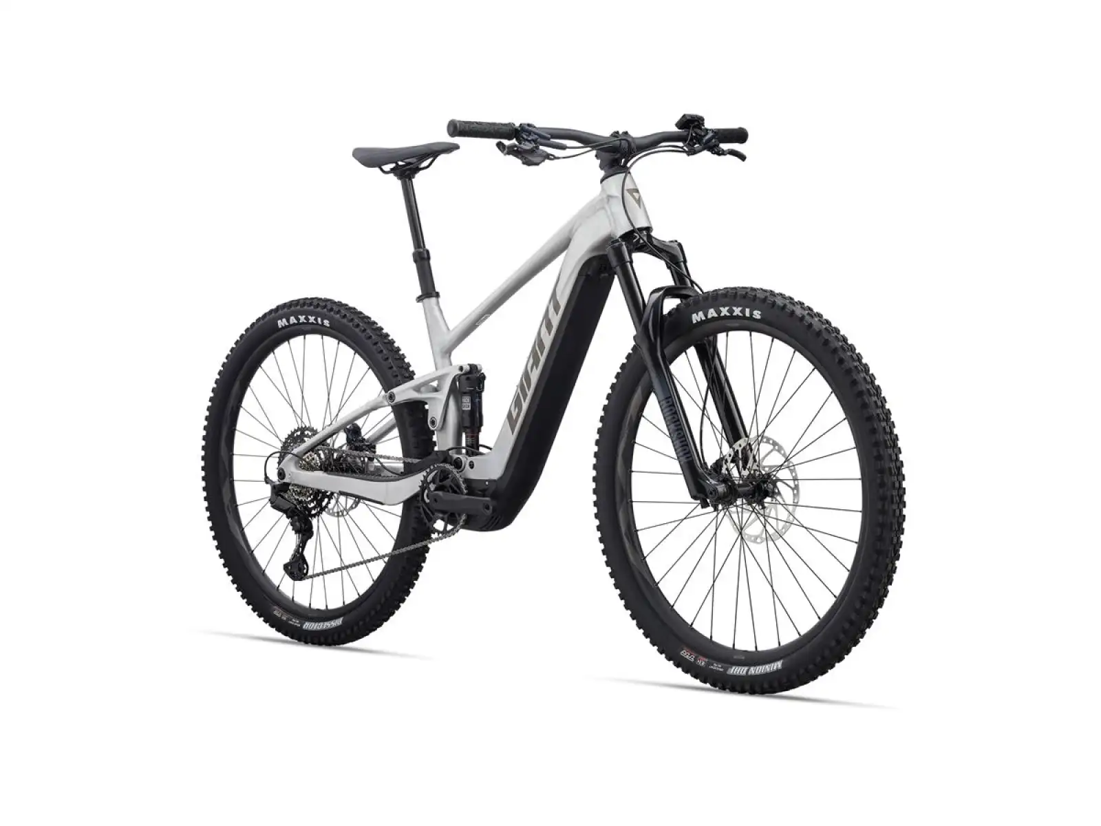 Giant Stance E+0 Pro electric mountain bike raw aluminum