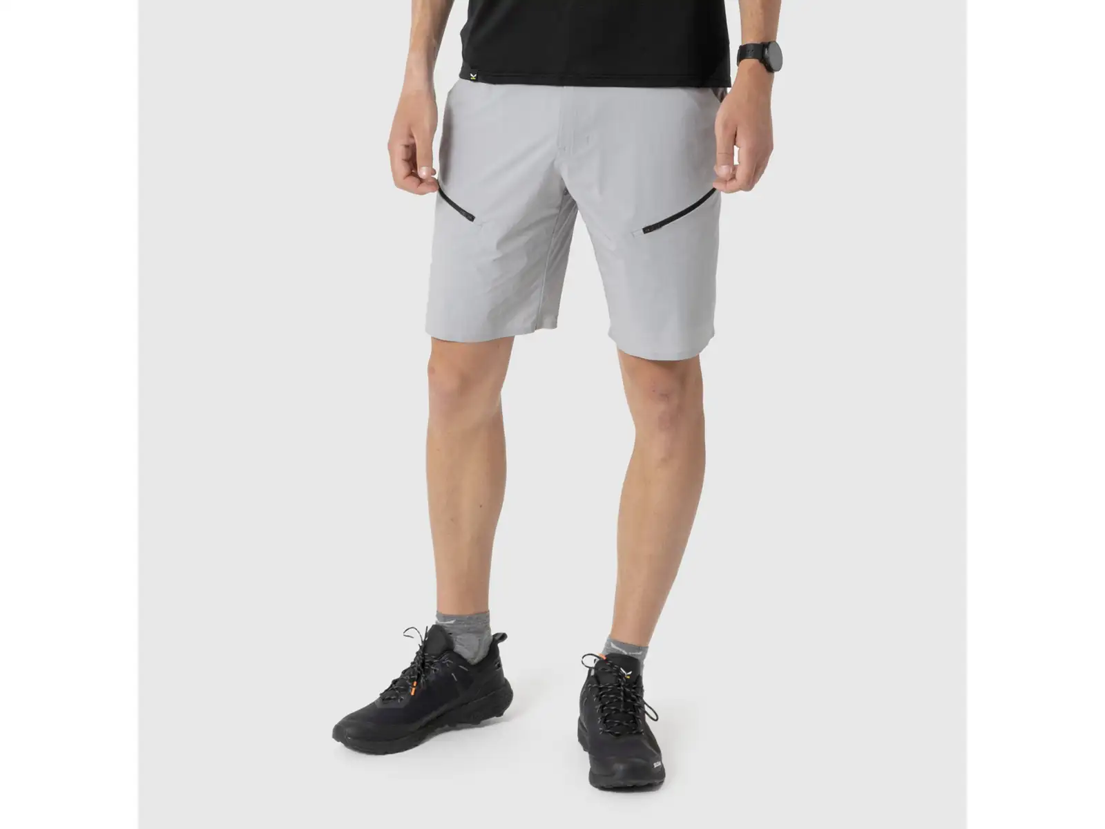 Salewa Pedroc PRO Durastretch Cargo men's shorts Black Out