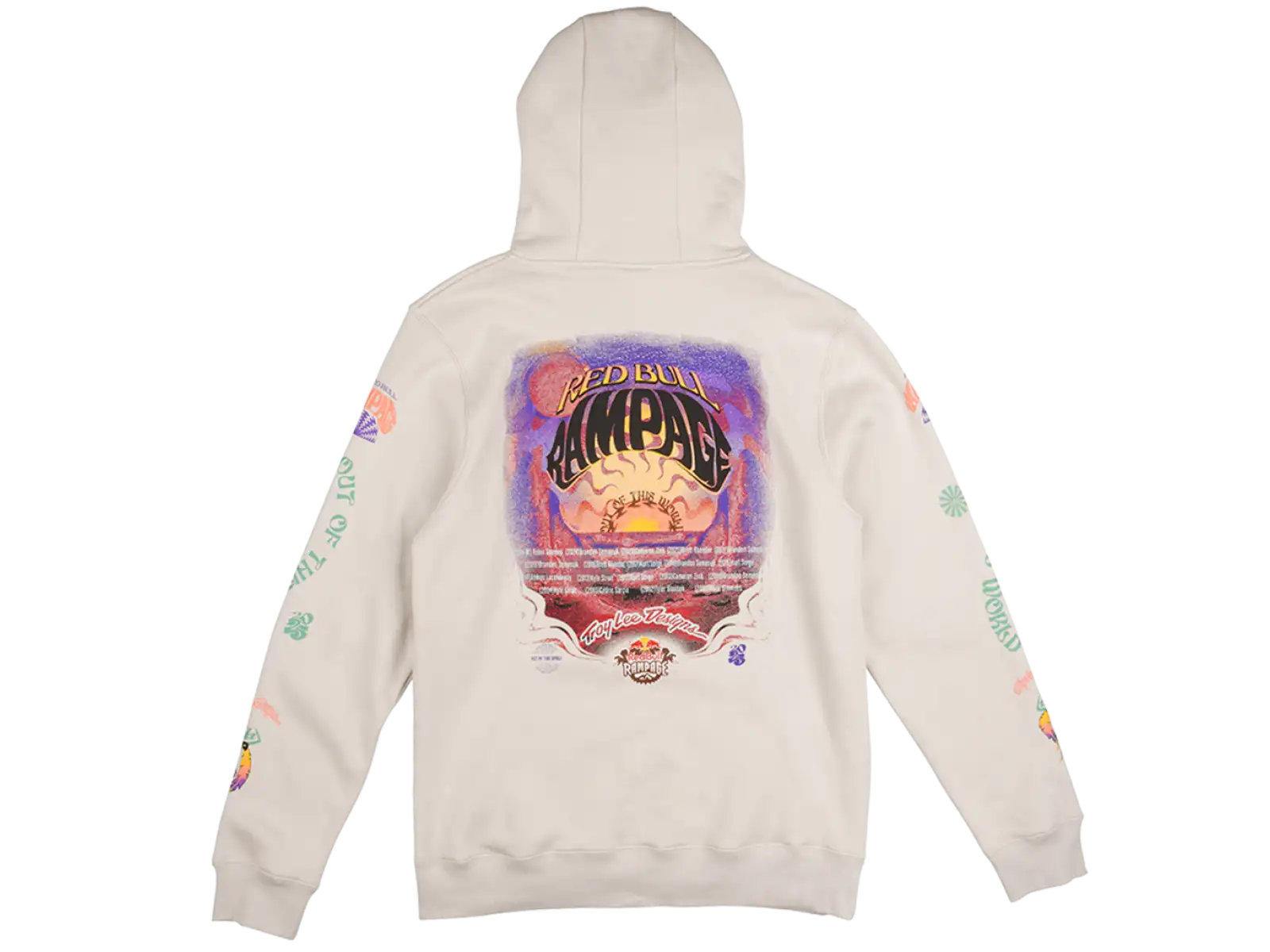 Troy Lee Designs x Red Bull Rampage Valley of Gods men's hoodie Bone