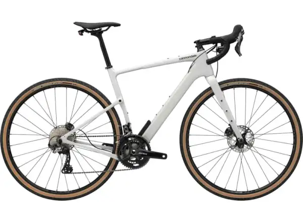 Cannondale Topstone Carbon 2 L gravel bike chalk