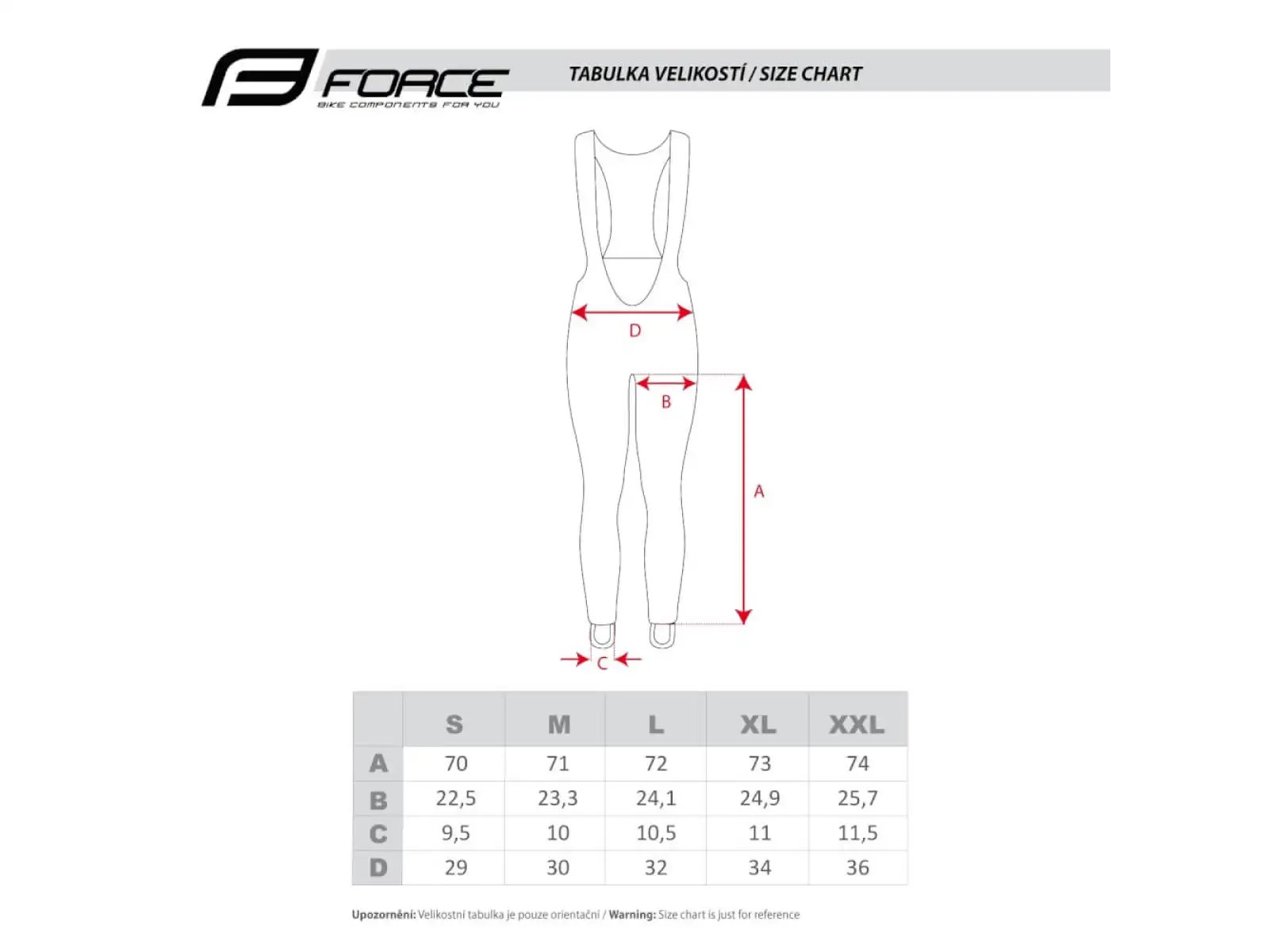 Force Brisk women's pants without liner black-red