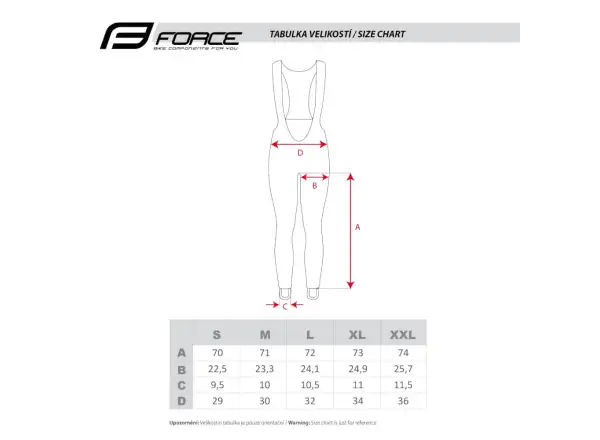 Force Brisk women's pants without liner black-red