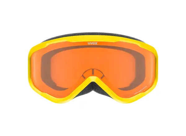 Uvex Speedy Nova children's ski goggles yellow/lasergold