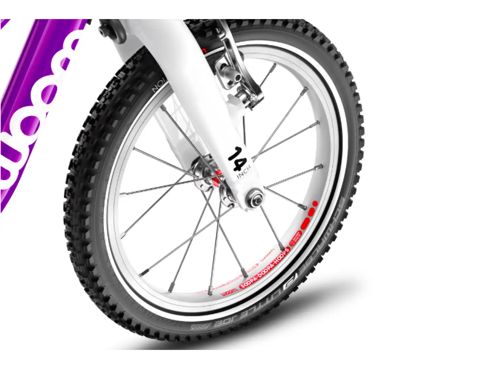 Woom 2 Purple 14 children's bike