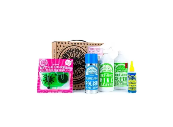 Juice Lubes Scrub and Buff cleaning and lubricant set
