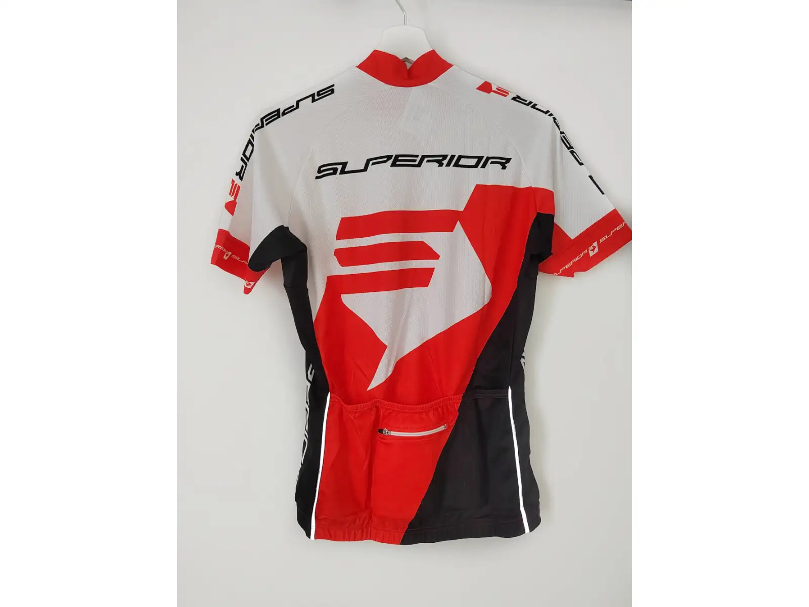 Superior Race women's jersey short sleeve white/red