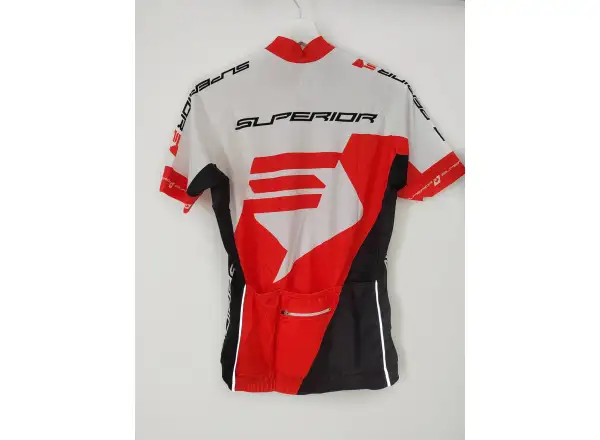 Superior Race women's jersey short sleeve white/red