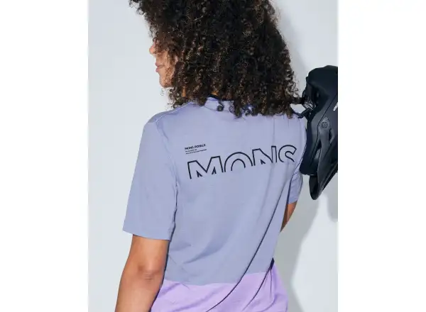 Mons Royale Tarn Merino women's T-shirt short sleeve Skyline / Bloom