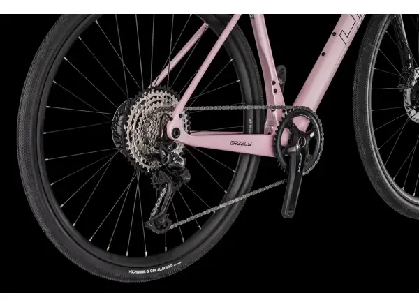4Ever Grizzly Elite gravel bike coral / black