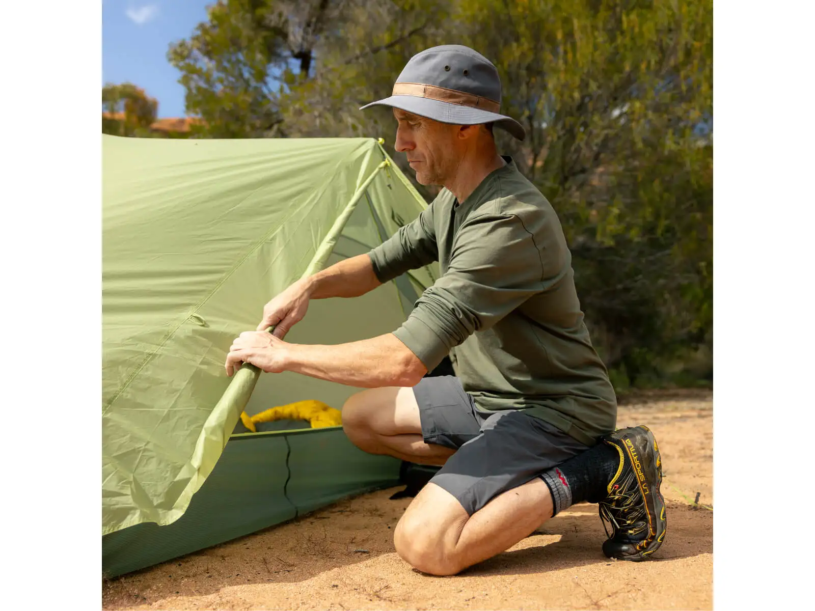 Sea To Summit Telos Evo Tent TR2 freestanding tent Tarragon