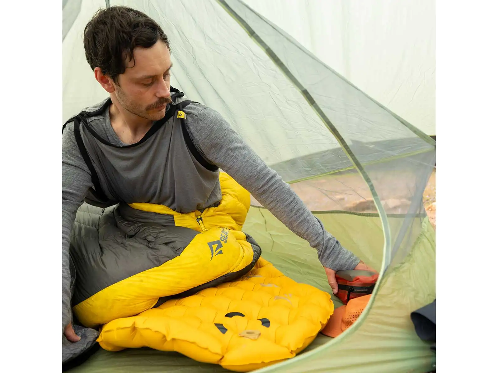 Sea to Summit Escapist Mesh Bug Shelter inner tent size M Tarragon