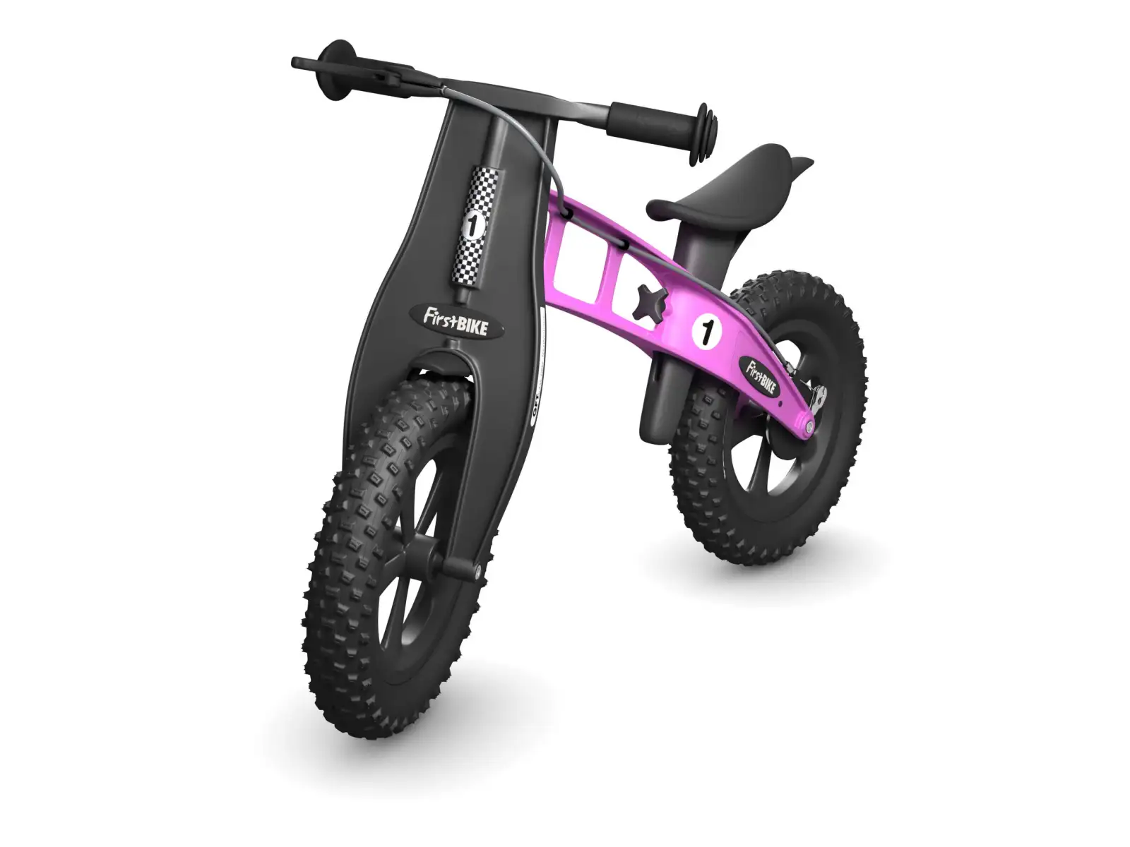 First Bike FAT children's balance bike Pink
