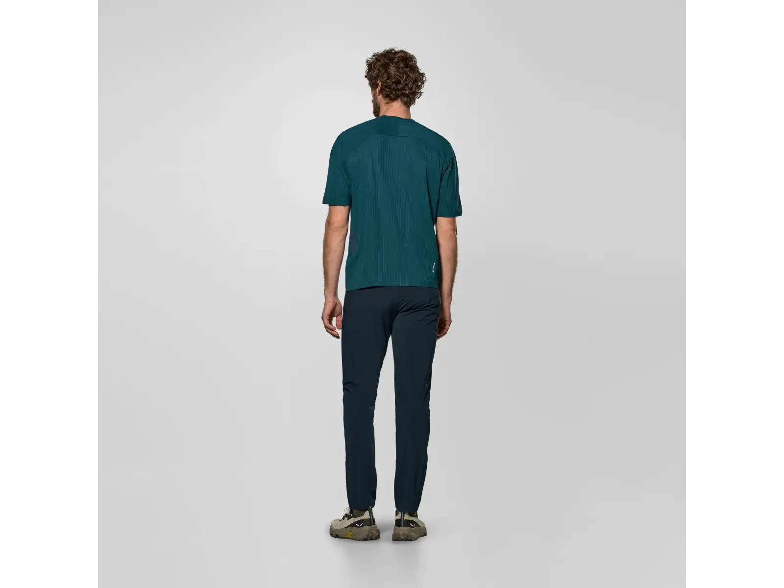 Salewa Pedroc Dry Light men's short sleeve T-shirt Pond blue