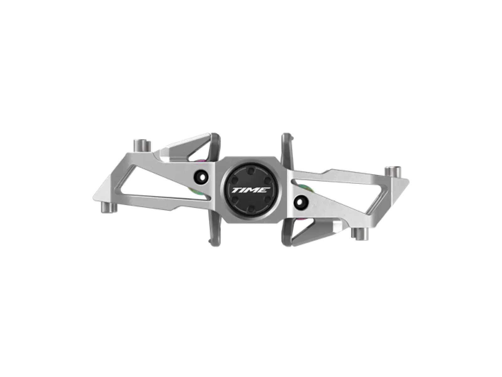 Time Speciale 10 Large clipless pedals Raw Aluminium