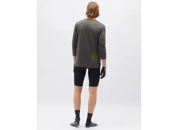 Silvini Casalo men's long sleeve shirt Charcoal/Olive