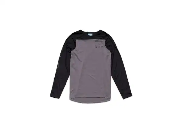 Troy Lee Designs Skyline Chill men's jersey long sleeve Charcoal size M
