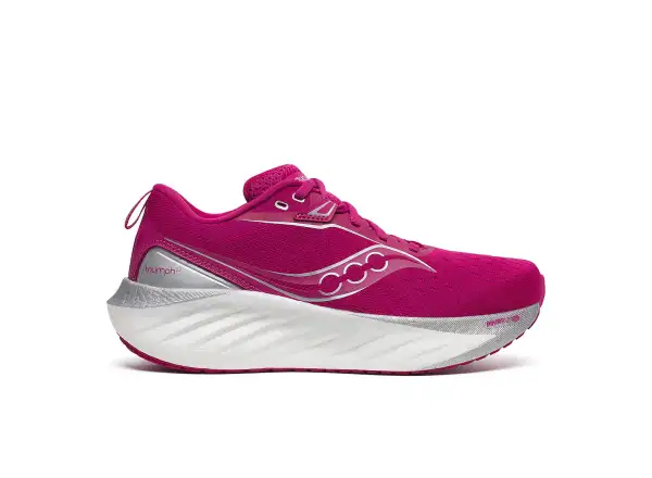 Saucony Triumph 22 women's running shoes Magenta