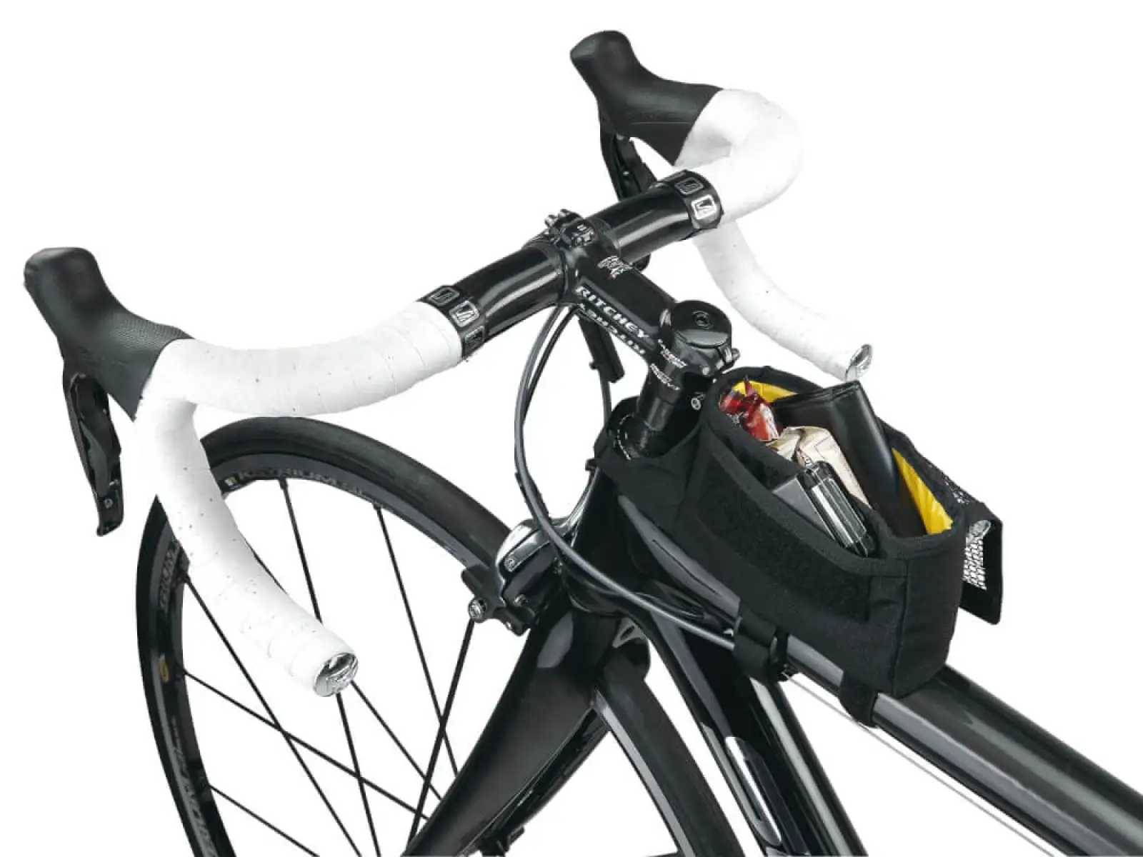 Topeak Tribag frame bag 0.6 l black, size M + rain cover