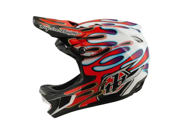 Troy Lee Desing D4 Composite Mips helmet White/Red