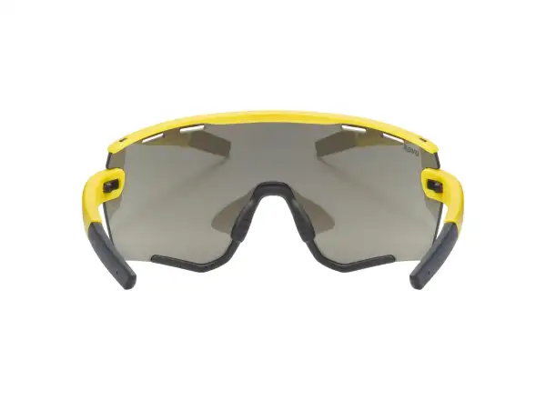 Uvex Sportstyle 236 cycling glasses Set Sunbee Black Mat/Mirror Silver+Clear