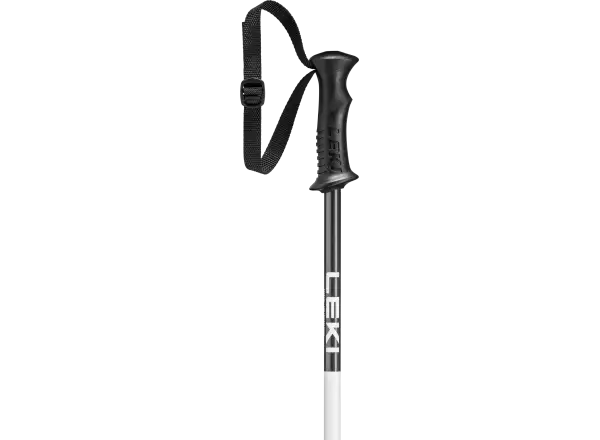 Leki Rider Create kids' alpine ski poles White-dark anthracite