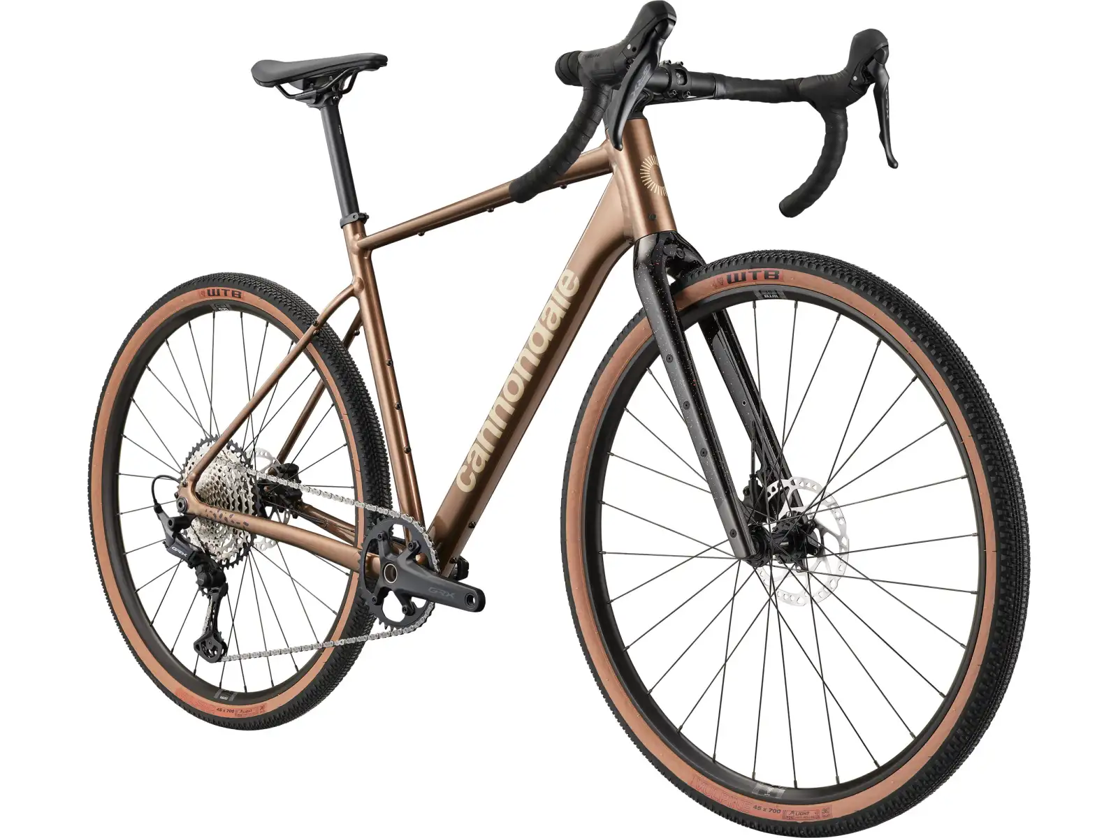 Cannondale Topstone CAAD 1 GRX 1X gravel bike Platinum Bronze
