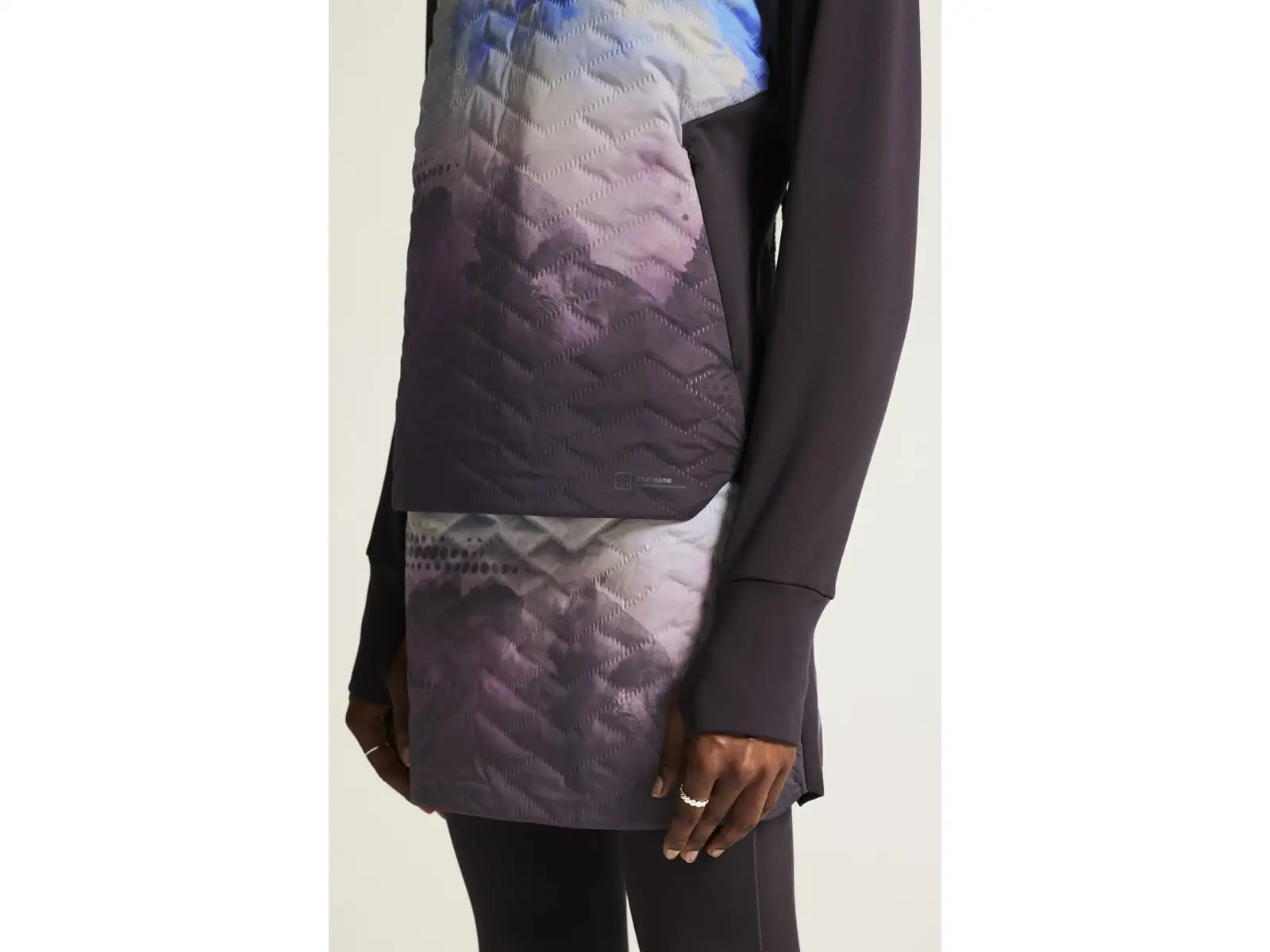 Craft ADV SubZ Sweater women's running jacket purple