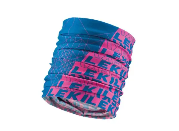 Leki Multiscarf scarf pink, size Uni