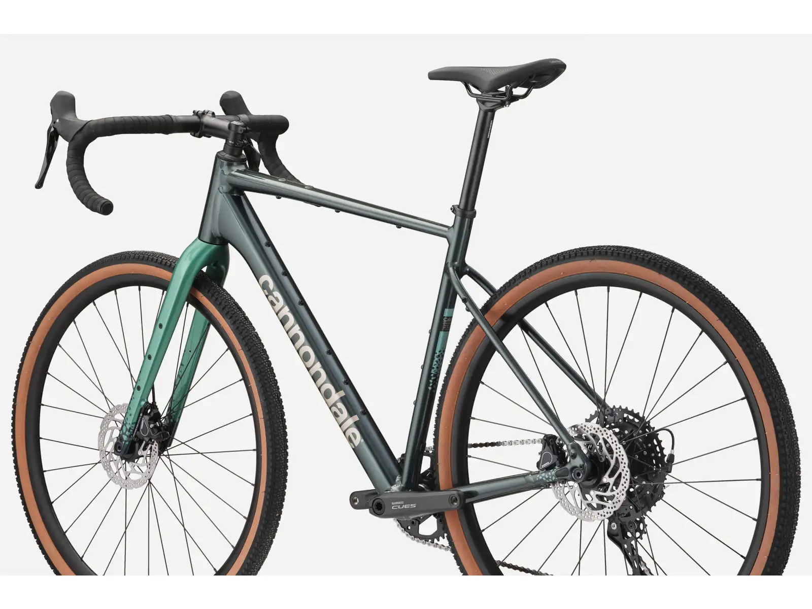 Cannondale Topstone CAAD 3 CUES 1X gravel bike Tech Green