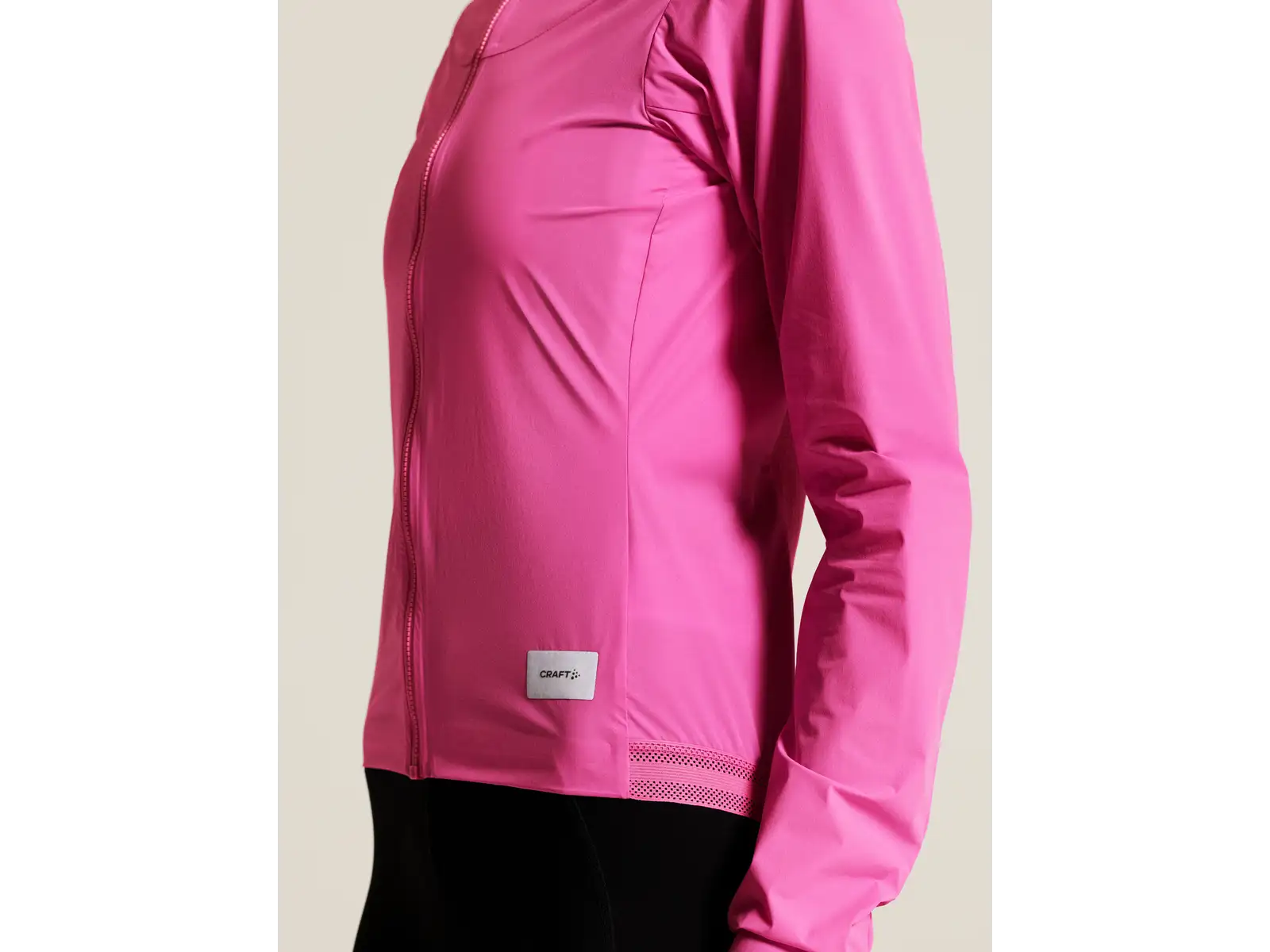 CRAFT Endur Light Wind women's cycling jacket pink