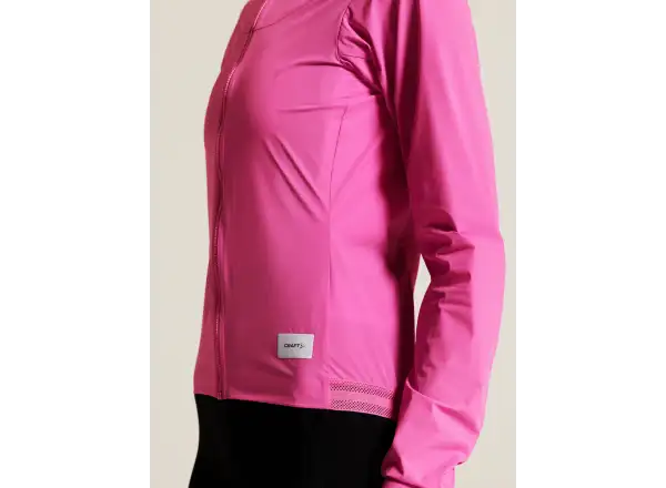 CRAFT Endur Light Wind women's cycling jacket pink