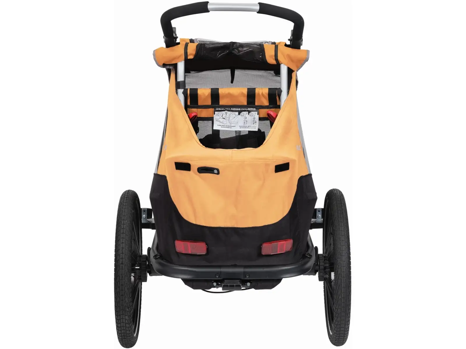 XLC MONOs BS-C09 children's trailer 20" Marigold/Anthrazit