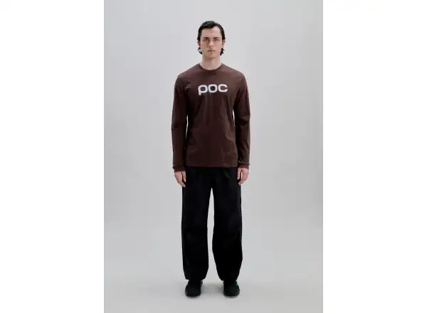 POC L/S Tee long sleeve T-shirt Bronzite Brown