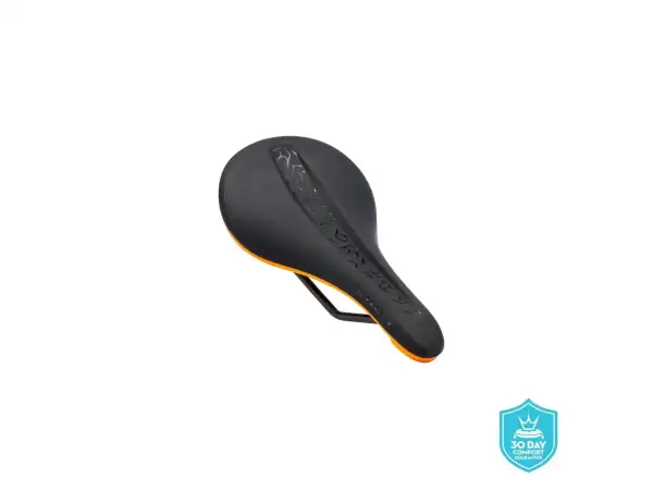 Peatys Monarch saddle CR-MO Rail / Nylon Base Mango